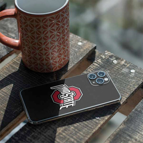 Ohio State University OSU Buckeyes Black iPhone 11 Pro Skin
